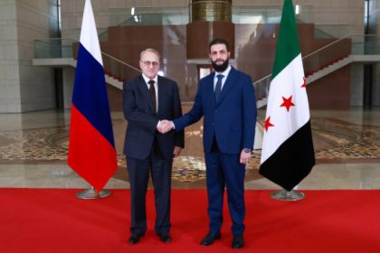 الشرع يستقبل بوغدانوف في دمشق.. وملفات شائكة على طاولة الحوار!