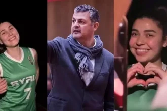 بسبب العلم السوري...فصل لاعبتين ومدرب من منتخب سوريا لكرة السلة