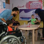 من عمل منظمة سند لدعم ذوي الاحتياجات الخاصة