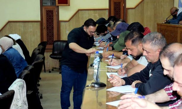 اختتام دورة ترفيع مدربين لرياضة كمال الأجسام في دمشق